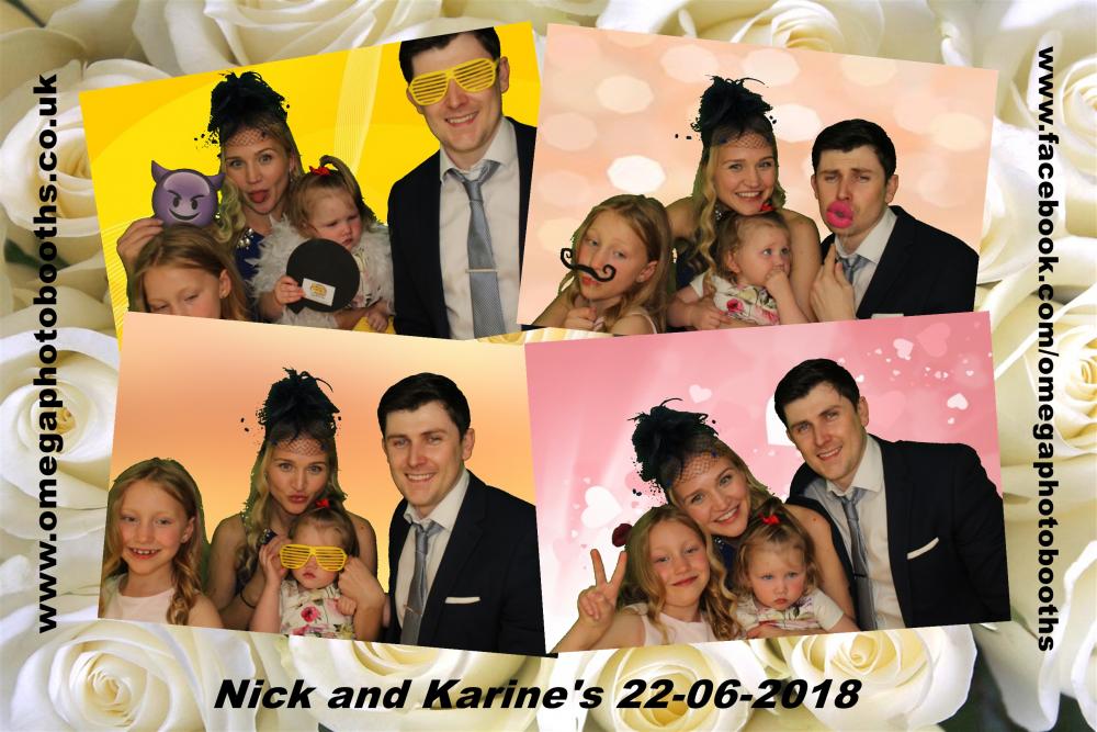 Nick & Karine's Wedding | View more photos from the event at gallery.omegaphotobooths.co.uk/u/Omega-Photobooths/Nick-Karines-Wedding